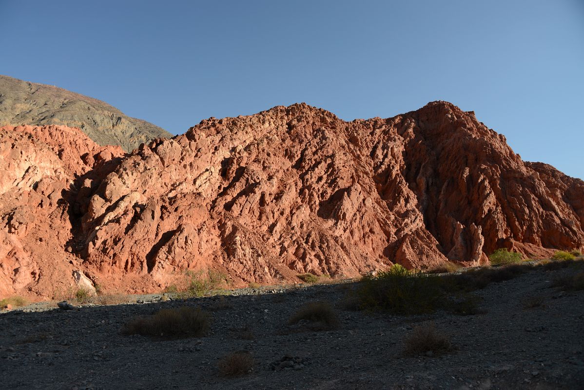 33 Colourful Eroded Hill Close Up From Paseo de los Colorados In Purmamarca